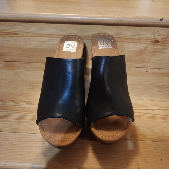 Dolce Vita Shoes - Dolce Vita Women's Block Heeled Backless Sandals